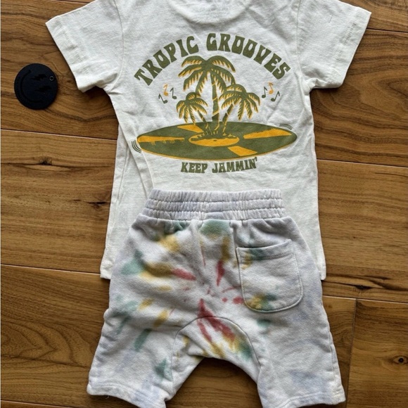 LOT Boutique Toddler Clothes 18M-3T Piupiuchick Tocoto Tiny Whales Little Cozmo - Picture 15 of 16